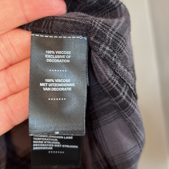 Harley Davidson Button Down Long Sleeve Top Size M - Picture 7 of 7